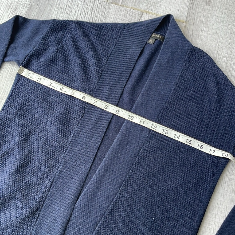 Banana Republic Blue Cardigan Sweater - Picture 7 of 13